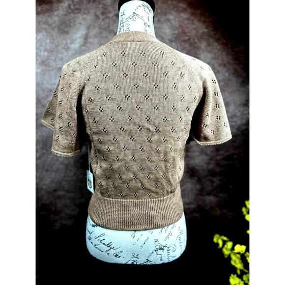 St Roche Ballet Top Cotton Superfine Alpaca Caramel Multiple Sizes - Picture 11 of 15